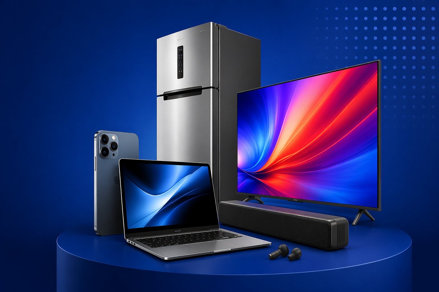 Phones, TV and laptop offer